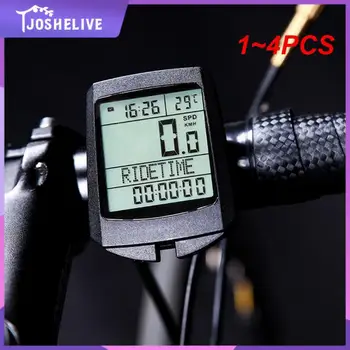 1-4 шт. MTB Велосипедный Компьютер GPS Велосипедные Часы Светодиодный Экран С Подсветкой Измеряемый Секундомер Велосипедный Спидометр Беспроводной Одометр