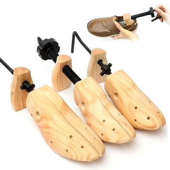 1 шт. Деревянные подрамники для обуви, регулируемые туфли-лодочки, Расширитель для обуви для мужчин и женщин, Органайзер для обуви и хранения