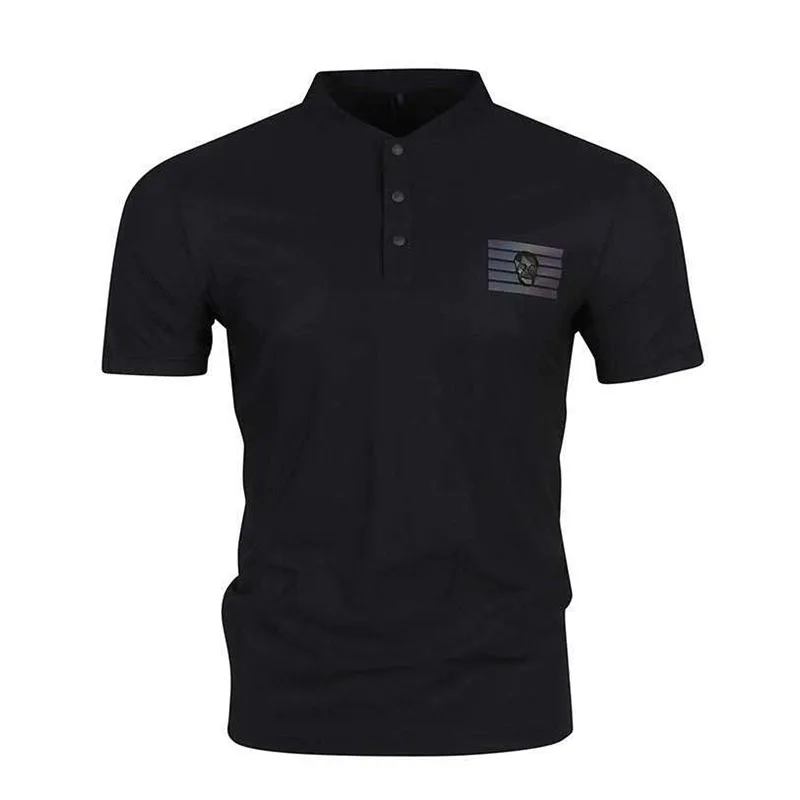 2023 Новая Мужская Повседневная Рубашка-Поло Для Гольфа С Карманами Обычного Покроя С Коротким Рукавом Ag Man Golf Wear