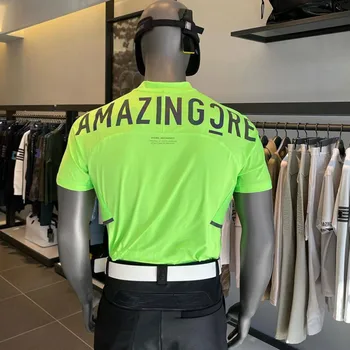 2023 Новая Мужская Повседневная Рубашка-Поло Для Гольфа С Карманами Обычного Покроя С Коротким Рукавом Ag Man Golf Wear