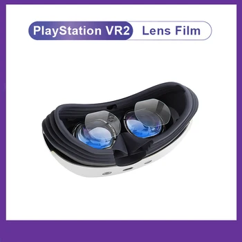 4шт пленки для линз, защитные пленки для экрана виртуальной реальности для PlayStation VR2, Защитная пленка для шлема, защитная крышка для объектива, очки виртуальной реальности, Аксессуары