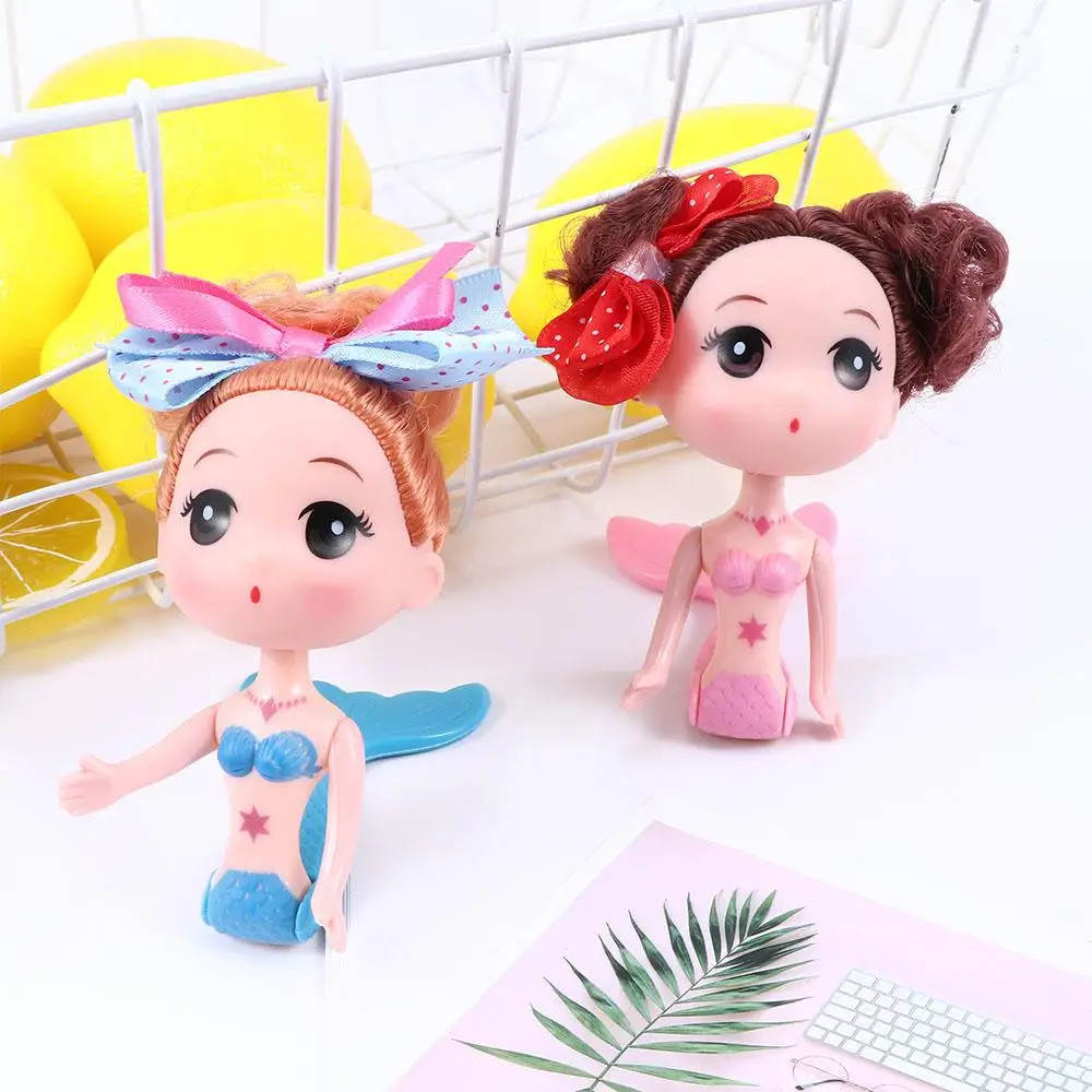 Мини-кукла русалка для девочек в подарок для плавания