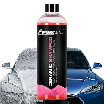 500 мл Шампуня Для Автомойки Автомобильный Шампунь Для Автомойки Жидкость Для Автомойки Керамическое Покрытие Super Foam Paint Detailing Cleaning Kit