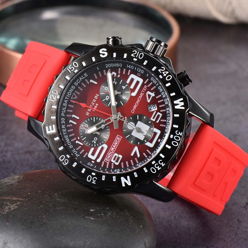 Reloj deportivo multifunción para hombre, cronógrafo de cuarzo con fecha automática, marca Original, de lujo, de alta calidad,
