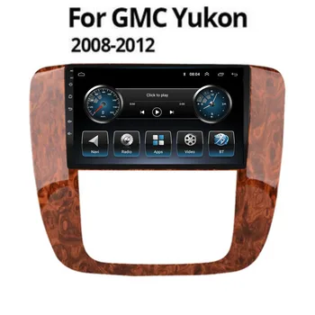 Android Автомагнитола для GMC Yukon Chevrolet Tahoe Suburban 2008-2050 GPS Навигация Мультимедийный видеоплеер стерео BT DVD