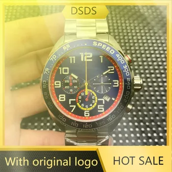 Dsds Мужские водонепроницаемые кварцевые часы из нержавеющей стали 904L 44 мм -tag