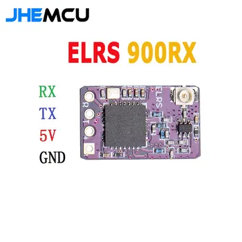 JHEMCU 900RX 868/915 МГц ExpressLRS ELRS Высокая Частота обновления С Низкой Задержкой Приемник Дальнего действия для Замены Радиоуправляемого FPV-Дрона