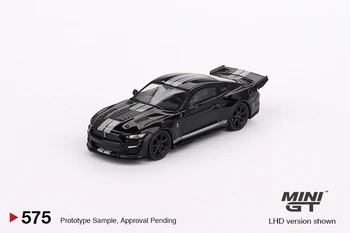 MINIGT 1/64 Shelby GT500 Dragon Snake Concept Черный MGT00575-CH LHD Автомобили Легкосплавный Автомобиль Литая под давлением Металлическая Модель Детские Игрушки Для Мальчиков