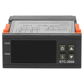 Stc-3000 12V Светодиодный Цифровой Регулятор температуры, Термостат, Датчик нагрева, охлаждения, Измеритель влажности