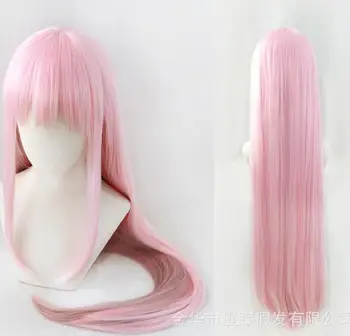 Vtuber Hololive RU Косплейный парик Mori Calliope длиной 100 см, прямой розовый парик Youtuber Girl Mori-sama из термостойкого волокна