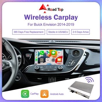 Беспроводной Carplay для Buick Envision 2014-2019 8-дюймовый ЖК-экран, поддержка Android Auto Mirror Link Airplay Камера заднего вида USB Видео