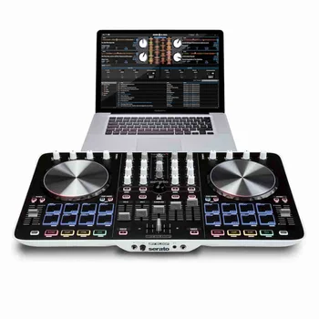 Высококачественный 4-канальный контроллер Reloop Beatmix 4 MK2 Performance Pad для Serato DJ