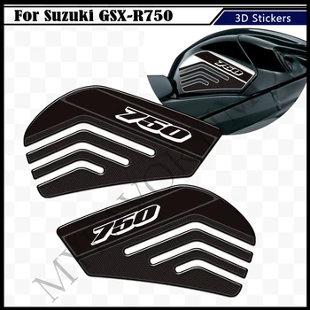 Для Suzuki GSX-R750 GSXR750 GSXR GSX-R 750 GSX R750 750R Мотоциклетные Наклейки, Наколенники для Бензобака, Накладка на Бак, Ручки