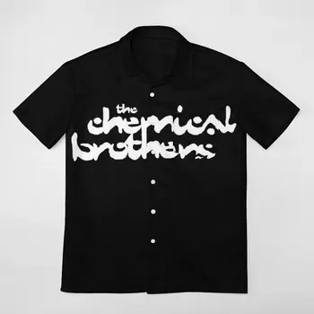 Креативный диджей-сет The Chemical Brothers Hotel Umberto Рубашка с короткими рукавами, футболки, брючный костюм для бега, высокое качество, Размер США