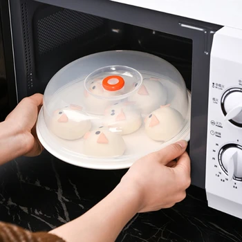 Кухонная крышка для сохранения свежести, защита от разбрызгивания масла, пластиковая крышка для подогрева посуды для микроволновой печи, сохраняющая свежесть,