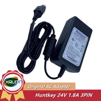 Оригинальное зарядное устройство HUNTKEY ADP036-242B 24V 1.8A с 3-контактным адаптером переменного тока для источника питания LANDI E510 E520