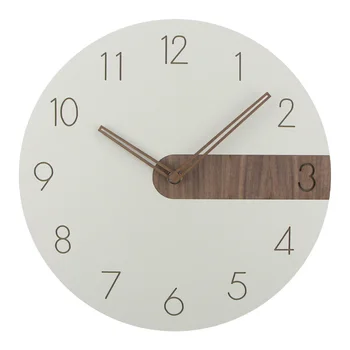 Роскошные настенные часы 3D в скандинавском стиле, современные деревянные часы, Бесшумные Настенные часы, Креативное украшение дома, гостиная, подарок Zegar Scienny