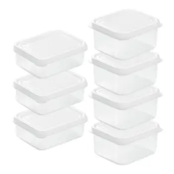 Ящик для хранения лука-шалота Холодильник Контейнеры для продуктов, овощей и фруктов с герметичной крышкой Прозрачные Компактные Кухонные Органайзеры
