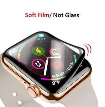 2 шт. Мягкое стекло для Apple Watch SE 40 мм 44 мм iwatch S6 40 мм 44 мм защитная пленка для экрана Apple iwatch 6