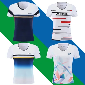 2023 Новая Спортивная одежда для бадминтона, Мужская и женская Спортивная одежда для бадминтона с коротким рукавом