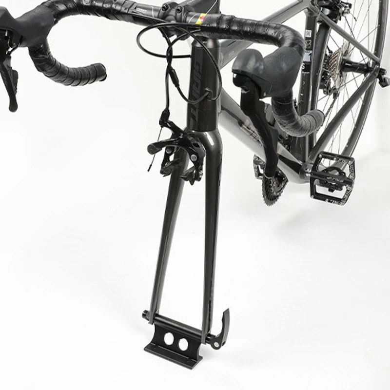 Быстроразъемный держатель для велосипеда Крепежный зажим для крепления блока передней вилки Держатель подставки Кронштейн для парковки Инструменты для переноски велосипедной стойки
