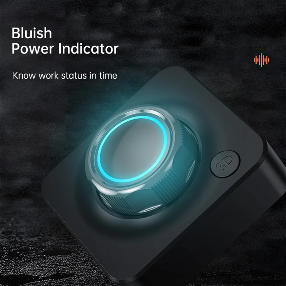 Аудиоприемник Bluetooth 5.0, 3D стереомузыка, беспроводной адаптер TF-карты, R /L RCA, 3,5 мм разъем AUX для автомобильного комплекта, проводной динамик/наушники