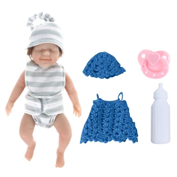Baby Real Girl Baby для КУКЛЫ Аксессуары для новорожденных Мягкие для Touc E65D