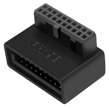 PH19B USB 3.0 Внутренний коллектор USB3.0 Разъем 19/20p адаптер-преобразователь на 90 градусов для материнской платы компьютера