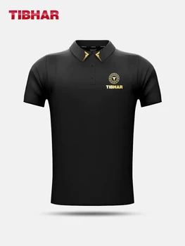 Tibhar 20217 Мужская Женская футболка для настольного тенниса, рубашки с коротким рукавом, одежда, спортивная одежда, топ, футболка для пинг-понга