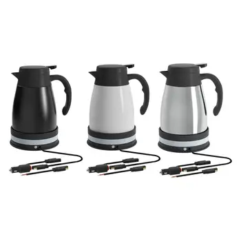 Автомобильный Электрический чайник, автомобильный чайник, бойлер, нагревательный чайник 24 В, чайник для горячей воды для путешествий