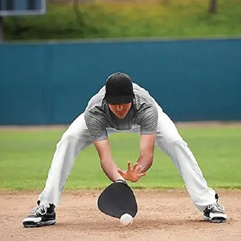 Бейсбольная перчатка Легкая мягкая Портативная молодежная софтбольная перчатка, Бейсбольное тренировочное оборудование для тренировок на поле, командных упражнений.