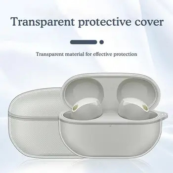 Новый продукт подходит для защитного чехла беспроводной Bluetooth-гарнитуры SONY WF-1000XM5, прозрачного защитного чехла из ТПУ.