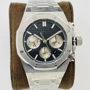 Полностью функциональные автоматические мужские часы - роскошь высокого качества, деловая элегантность