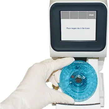 Портативный полностью автоматический сухой биохимический анализатор MSLDA 02 с реагентами для ветеринара
