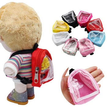 Рюкзак Миниатюрная кукольная сумка Игрушки для 1/6 куклы Школьный рюкзак Декор кукольного домика