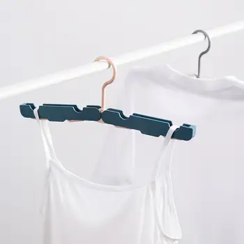 Складная вешалка для одежды из 2 предметов, противоскользящее ветрозащитное пластиковое полотенце, пальто, брюки, Вешалка для сушки носков, товары для дома и путешествий