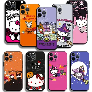 Хэллоуин Hello Kitty Kuromi Чехол Для Телефона Apple iPhone 5 5s SE 6 6S 6Plus 7 8 7Plus 8Plus XS Max Мягкая Обложка Shell